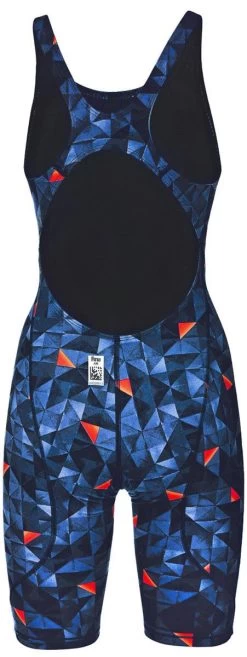 Combinaison De Natation Femme Arena Powerskin ST 2.0 Dos Ouvert Turquoise /Orange -Nagez à Votre Guise 000812 801 b