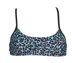 Haut De Maillot De Bain Arena Bandeau Play Turquoise Multi -Nagez à Votre Guise 001110 815 bandeau play 005 f s