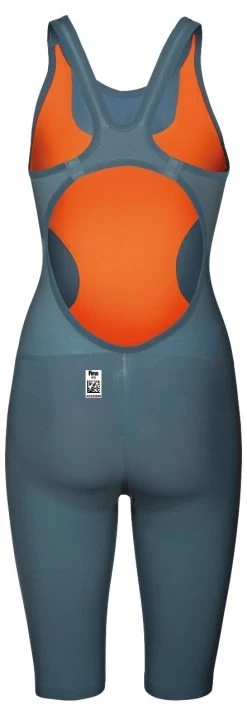 Combinaison De Natation Femme Arena Powerskin R-Evo One Dos Ouvert Grey -Nagez à Votre Guise 001438 141 w pwskin revo one fbslob sl 006 b s