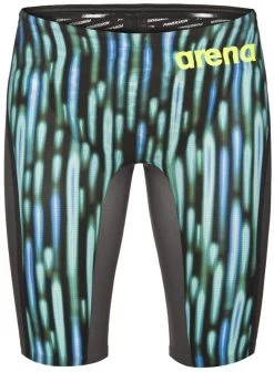Combinaison De Natation Homme Arena Carbon Ultra Edition 2018 Blue Drops Fluo Yellow -Nagez à Votre Guise 001664 765