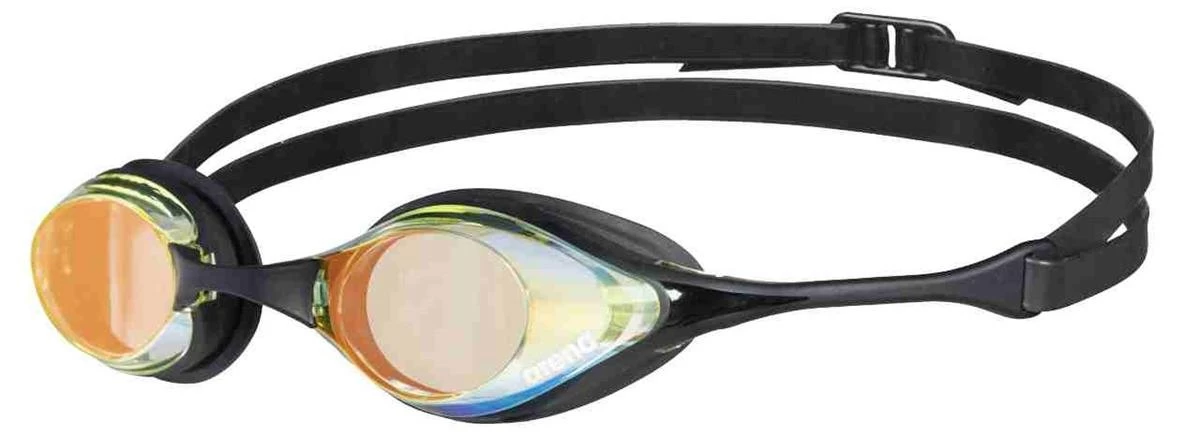Lunettes De Compétition Arena Cobra Swipe Mirror Yellow Copper Black 1 Lunettes De Compétition Arena Cobra Swipe Mirror Yellow Copper Black