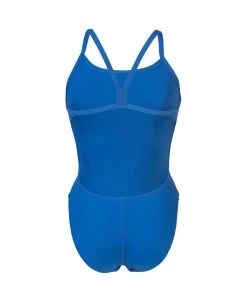 Maillot De Bain Arena Femme Team Dos Challenge Uni Bleu Royal Et Blanc -Nagez à Votre Guise 004766 720 womens team swimsuit challenge solid 006 b s