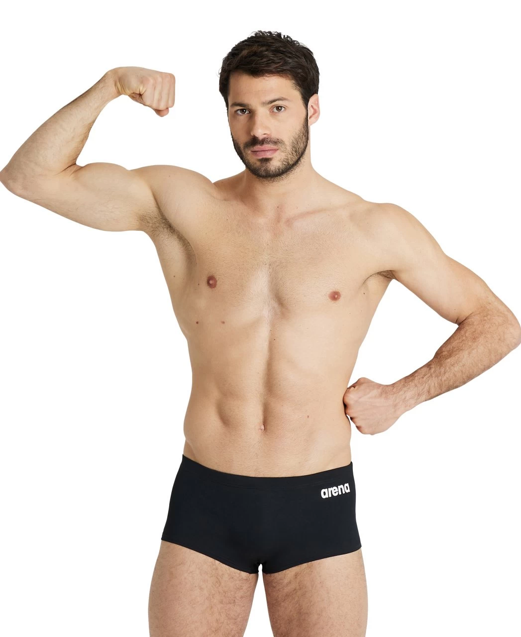Short De Bain Taille Basse Arena Homme Team Uni Noir 1 Short De Bain Taille Basse Arena Homme Team Uni Noir
