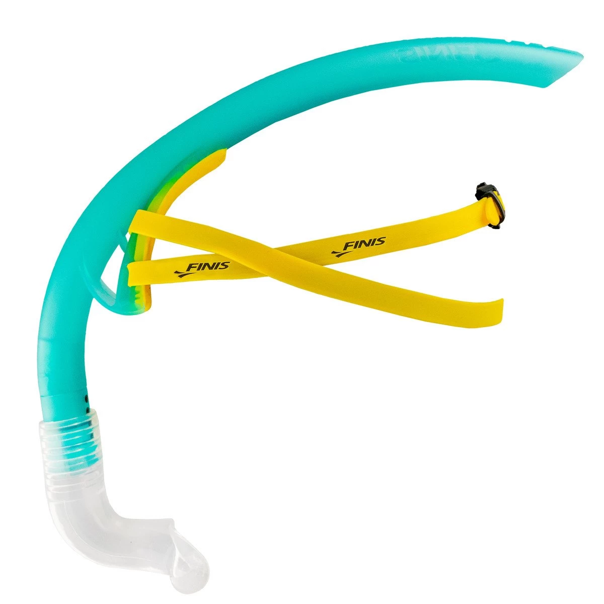 Tuba Frontal Finis STABILITY SNORKEL Teal 1 Tuba Frontal Finis STABILITY SNORKEL Teal