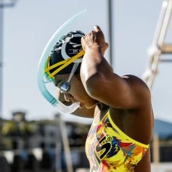 Tuba Frontal Finis STABILITY SNORKEL Yellow -Nagez à Votre Guise 1.05.021 teal usage.main 13