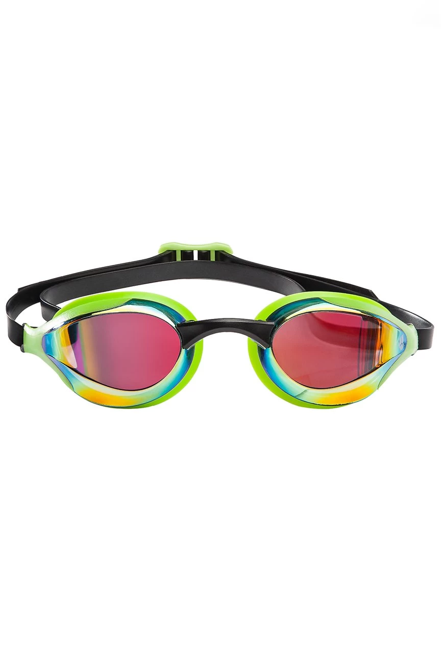 Lunettes De Natation Madwave Alien Mirror Rainbow Verte 2 Lunettes De Natation Madwave Alien Mirror Rainbow Verte – Image 2