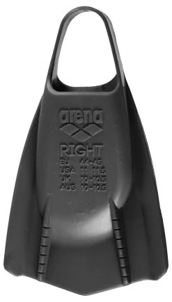 Palmes Courtes De Natation Silicone Arena Powerfin Pro Black -Nagez à Votre Guise 1e207 055 powerfin pro 006 b s