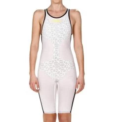 Combinaison De Natation Femme Arena Carbon Air Edition 2018 Dos Ouvert Blanc