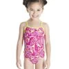Maillot De Bain Speedo Enfant Fille Starfizz Frill Rose 972B845