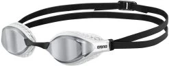 Lunettes De Compétition Natation Arena Air Speed Mirror White-Silver