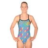 Maillot De Bain De Natation Femme Mako Aumakua 80s