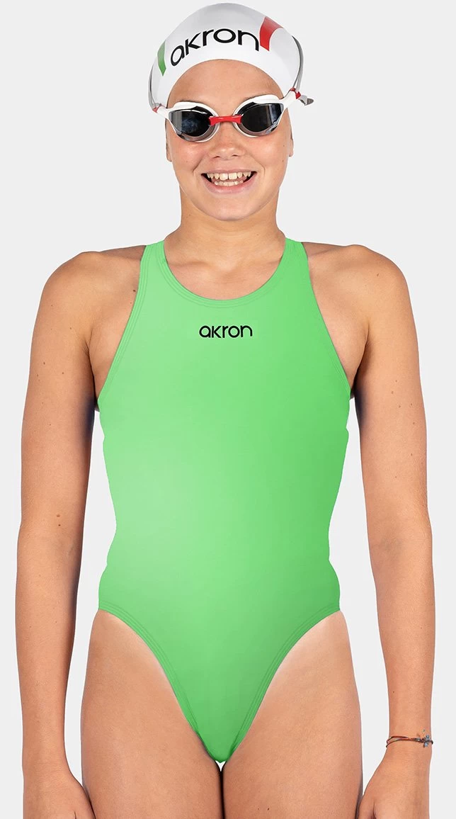 Maillot De Bain Fille Akron Babbitt JR Evo Bicolor Brasil/Black 1 Maillot De Bain Fille Akron Babbitt JR Evo Bicolor Brasil/Black