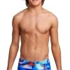 Maillot De Bain Funky Trunks Garçon Trunks - Battle Blue