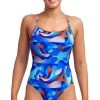 Maillot De Bain Funkita Femme Diamond Back - Battle Blue