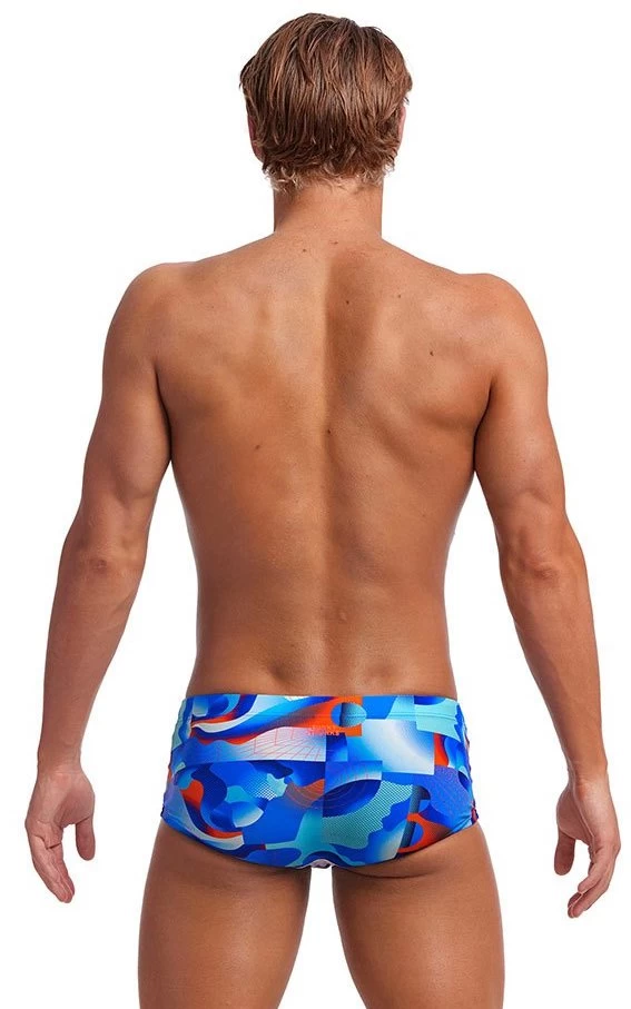 Maillot De Bain Funky Trunks Homme Classic - Battle Blue 2 Maillot De Bain Funky Trunks Homme Classic - Battle Blue – Image 2