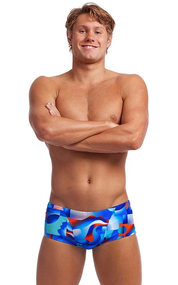 Maillot De Bain Funky Trunks Homme Classic - Battle Blue 3 Maillot De Bain Funky Trunks Homme Classic - Battle Blue – Image 3
