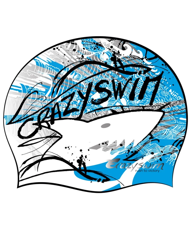 BONNET - FORZA SQUALO - BLEU CIEL/ARGENT