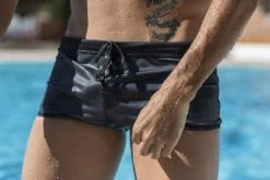 Maillot De Bain De Natation Et Triathlon Homme Zerod Dragshort Camo Noir -Nagez à Votre Guise dragshorts 5bd090f94c992