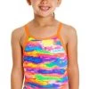 Maillot De Bain Funkita Enfant Fille Hot Wash Multicolore