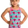Maillot De Bain Funkita 2 Pièces Enfant Fille Juicy Lucy Multicolore