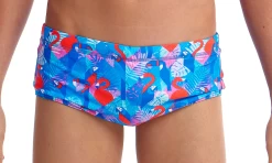 Maillot De Bain Funky Trunks Garçon Flaming Vegas Bleu -Nagez à Votre Guise flaming vegas 7