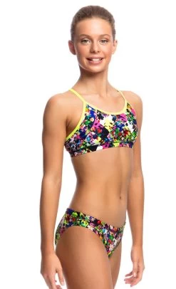 Maillot De Bain Funkita 2 Pièces Fille Princess Cut Multicolore -Nagez à Votre Guise fs02g princess cut 021
