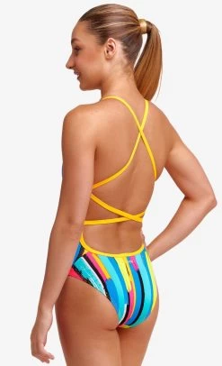 Maillot De Bain Funkita Fille Strapped In - Winning Streak -Nagez à Votre Guise fs38g71481 4