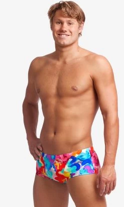 Maillot De Bain Funky Trunks Homme Trunks - Messy Monet -Nagez à Votre Guise ft30m71536 3
