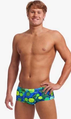 Maillot De Bain Funky Trunks Homme Trunks - Blue Bottle -Nagez à Votre Guise ft30m71539 1