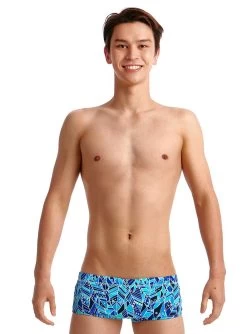 Maillot De Bain Funky Trunks Garçon Blue Bird Bleu