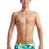 Maillot De Bain Funky Trunks Garçon Sand Storm Bleu