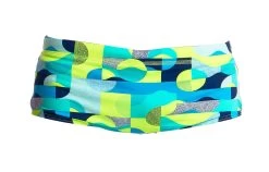 Maillot De Bain Funky Trunks Garçon Sand Storm Bleu -Nagez à Votre Guise ft32b sand storm 0785 0