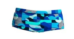 Maillot De Bain Funky Trunks Garçon Sea Spray Bleu -Nagez à Votre Guise ft32b sea spray 0798 2