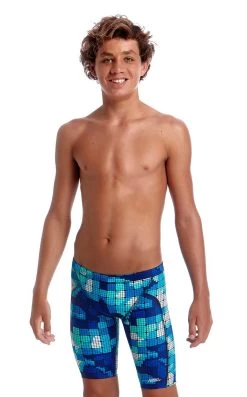 JAMMER Funky Trunks Garçon Deep Impact Bleu