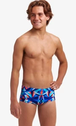 Maillot De Bain Funky Trunks Garçon Trunks - Mad Mirror -Nagez à Votre Guise fts010b71491 3