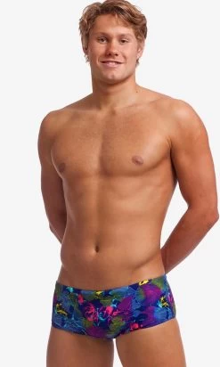 Maillot De Bain Funky Trunks Homme Sidewinder - Oyster Saucy -Nagez à Votre Guise fts010m71561 1