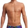 Maillot De Bain Funky Trunks Homme Sidewinder - Oyster Saucy