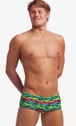 Maillot De Bain Funky Trunks Homme Sidewinder - Speed Cheat -Nagez à Votre Guise fts015m71533 3