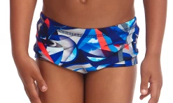 Maillot De Bain Funky Trunks Enfant Garçon Futurismo Bleu -Nagez à Votre Guise futurismo 17