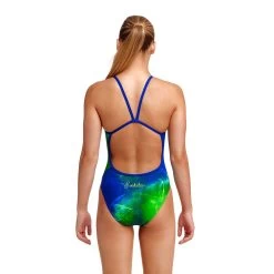 Maillot De Bain Funkita Fille Single Strap - Fly Girl Fly -Nagez à Votre Guise girl fly d