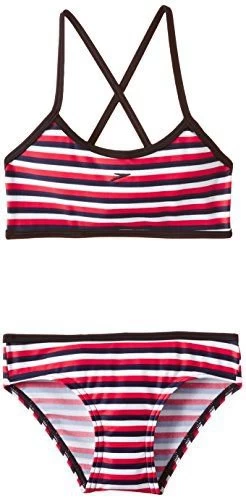 Maillot De Bain 2 Pièces Fille Speedo Crop Multicolore 114A189