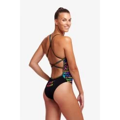Maillot De Bain Funkita Femme Strapped In - Love Funky -Nagez à Votre Guise ladies love funky c2