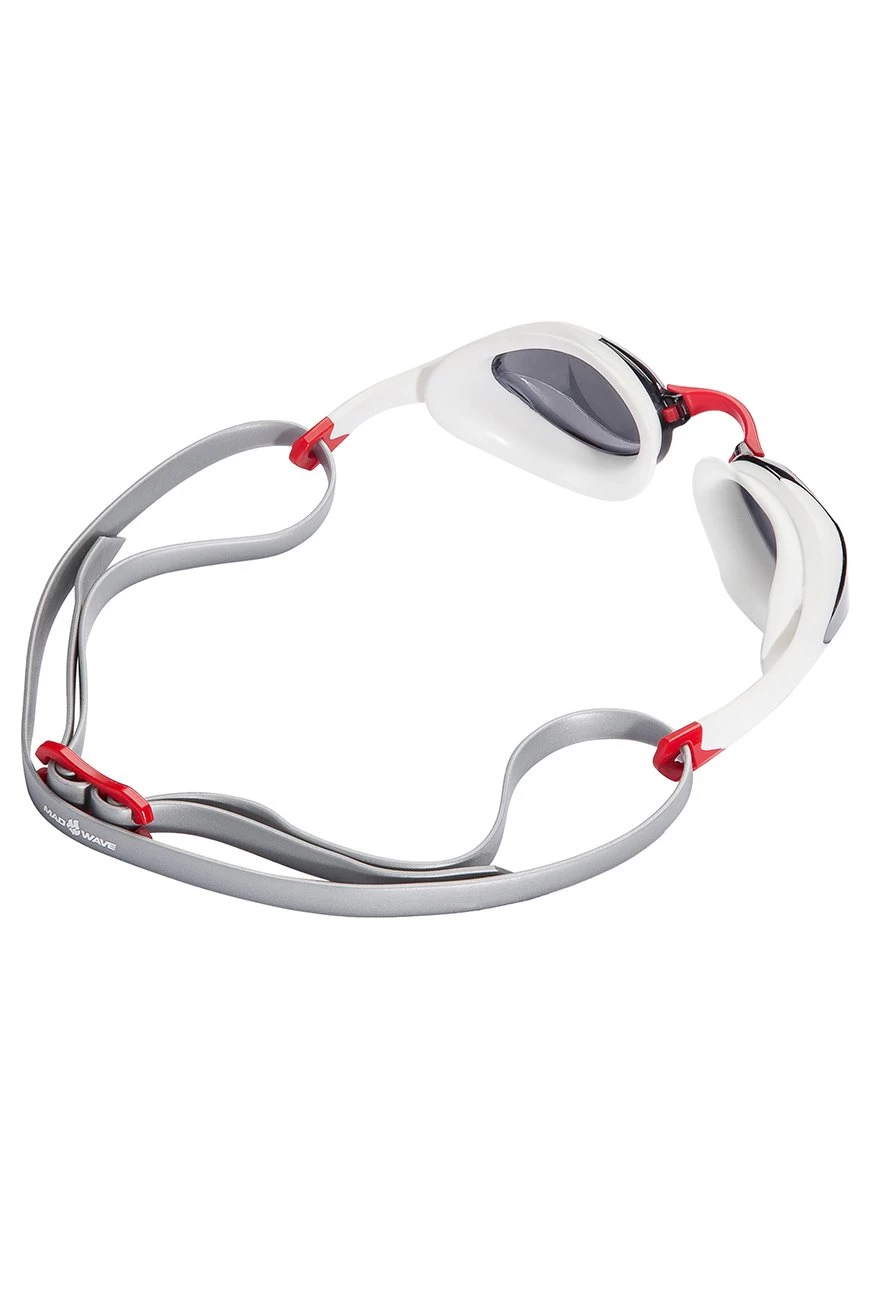Lunettes De Natation Madwave Alien Mirror Rouge – Image 3