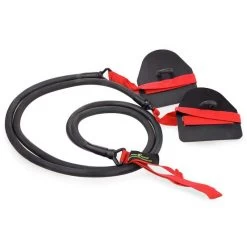 Matériel D'entraînement, Musculation Hors De L'eau Madwave Elastiques Avec Plaquettes Rouge