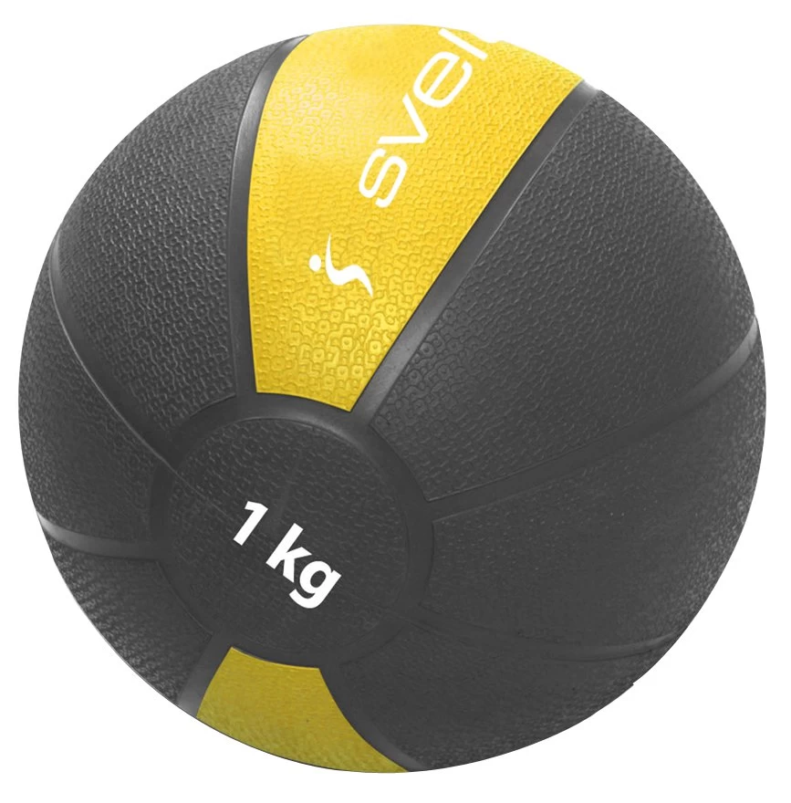 Renforcement Musculaire Sveltus Medecine Ball 1 KG Jaune 1 Renforcement Musculaire Sveltus Medecine Ball 1 KG Jaune