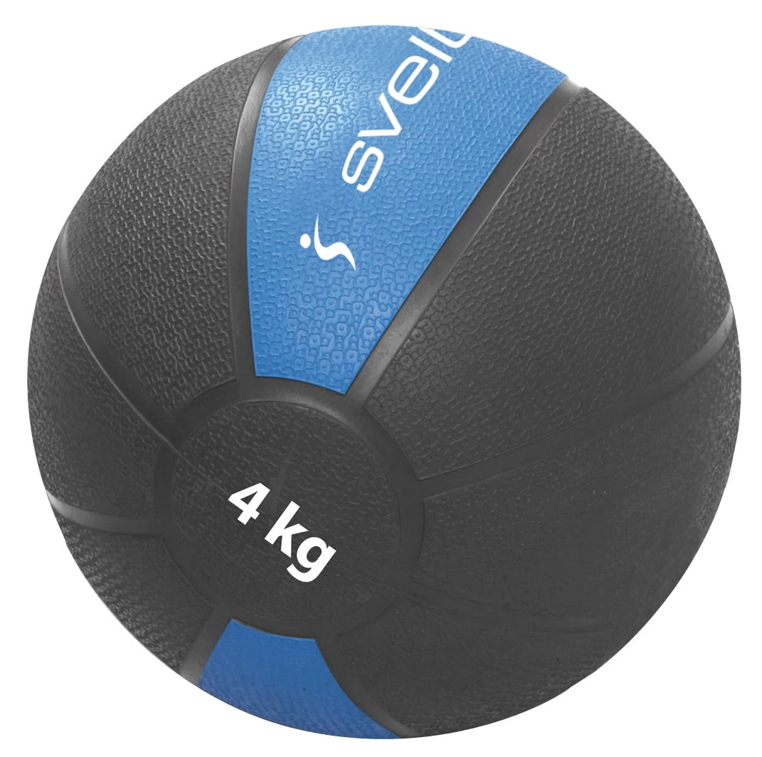 Renforcement Musculaire Sveltus Medecine Ball 4 KG Bleu 1 Renforcement Musculaire Sveltus Medecine Ball 4 KG Bleu