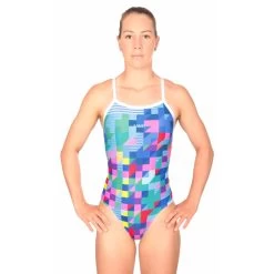 Maillot De Bain De Natation Femme Mako Nereid Pixel