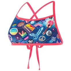 Maillot De Bain De Natation Femme 2 Pièces Speedo Retro Pop 723C863 Bleu -Nagez à Votre Guise speedo retro pop cross