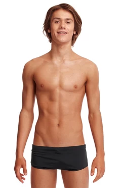 Maillot De Bain Funky Trunks Garçon Solid Still Black Noir