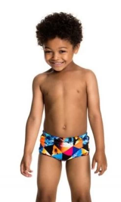 Maillot De Bain Funky Trunks Enfant Garçon Summer Snaps Multicolore